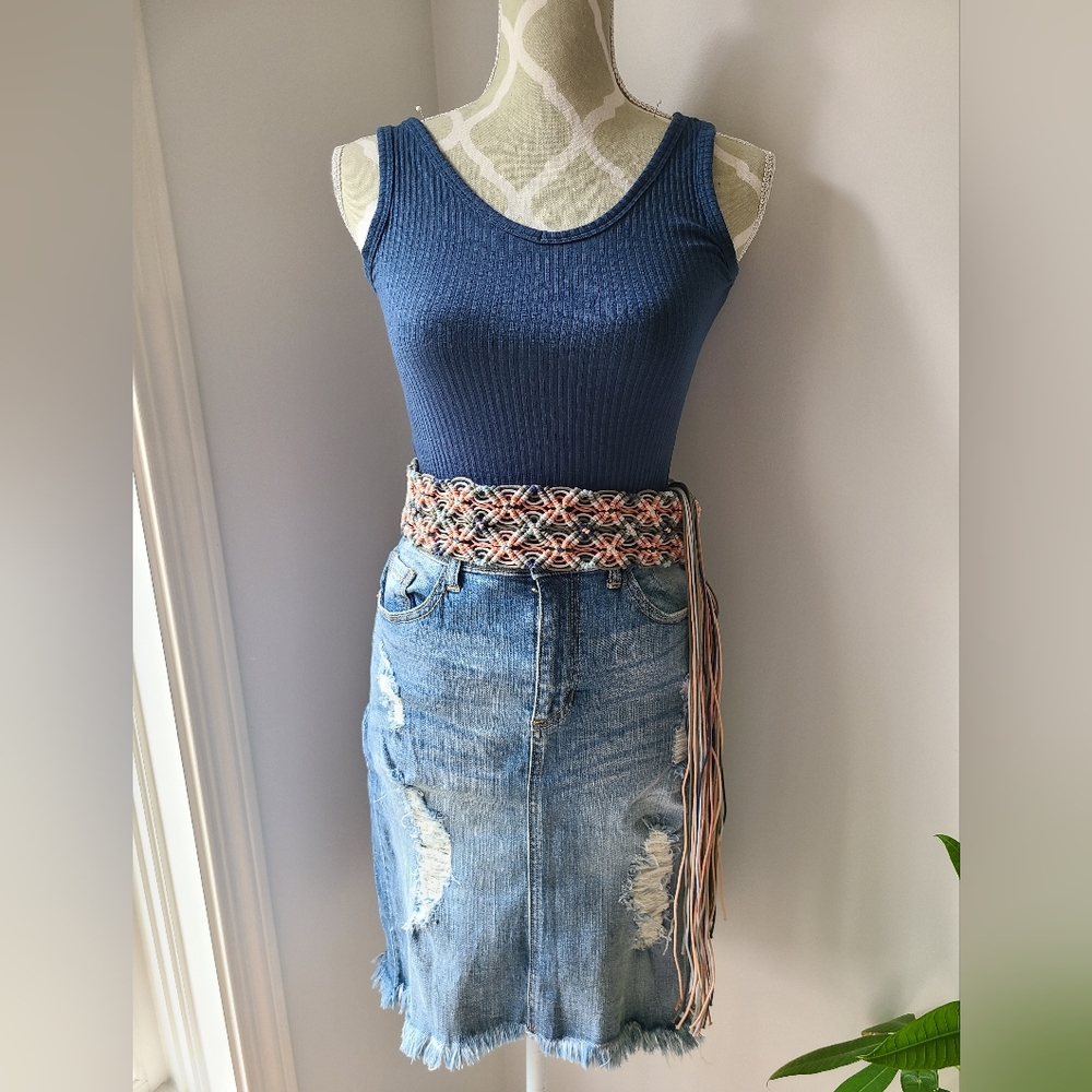 Denim Skirt